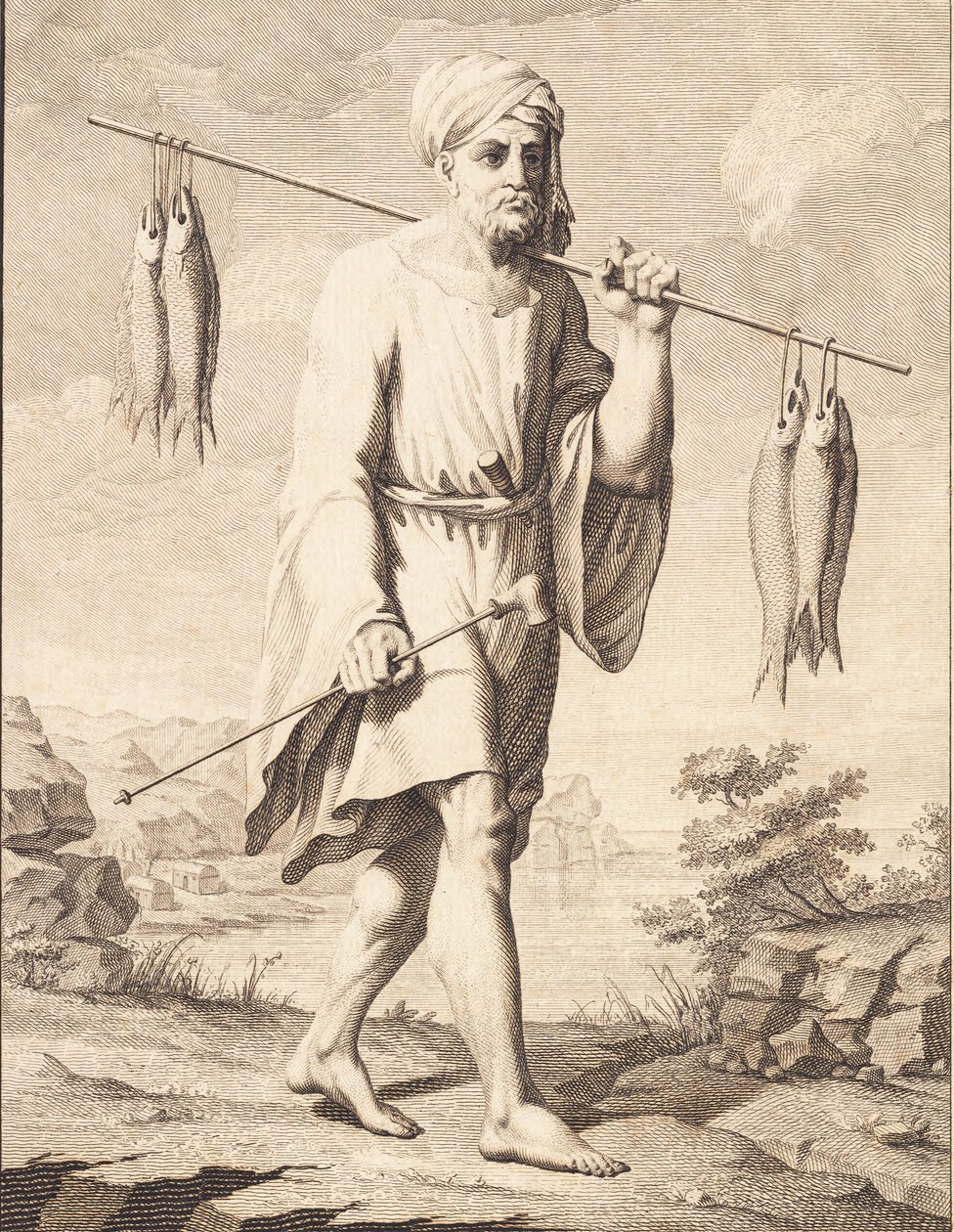 Arabilainen kalastaja tekijältä J.F. Clemens