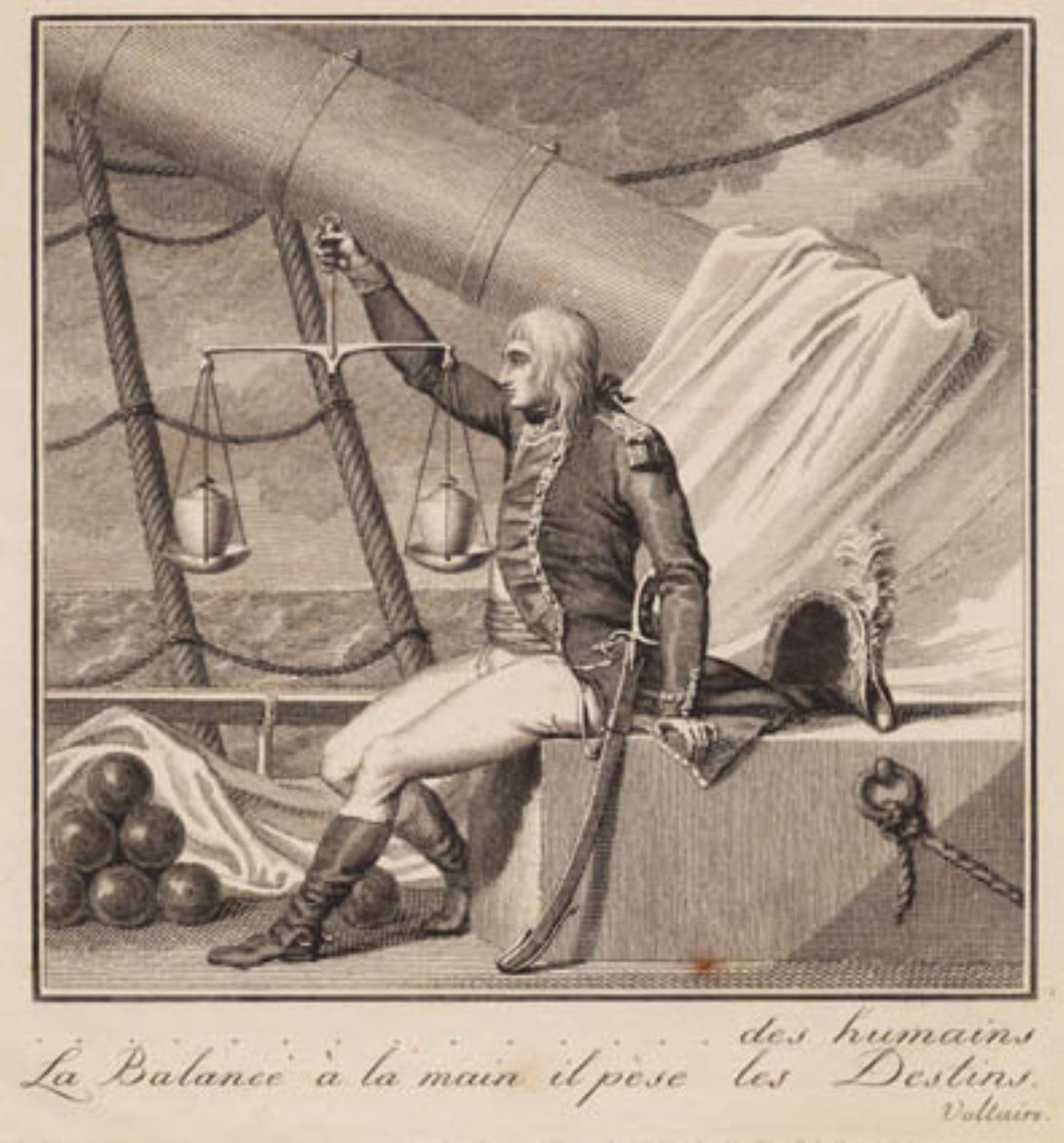 Napoleon punnitsee miesten kohtalon tekijältä J.F. Clemens