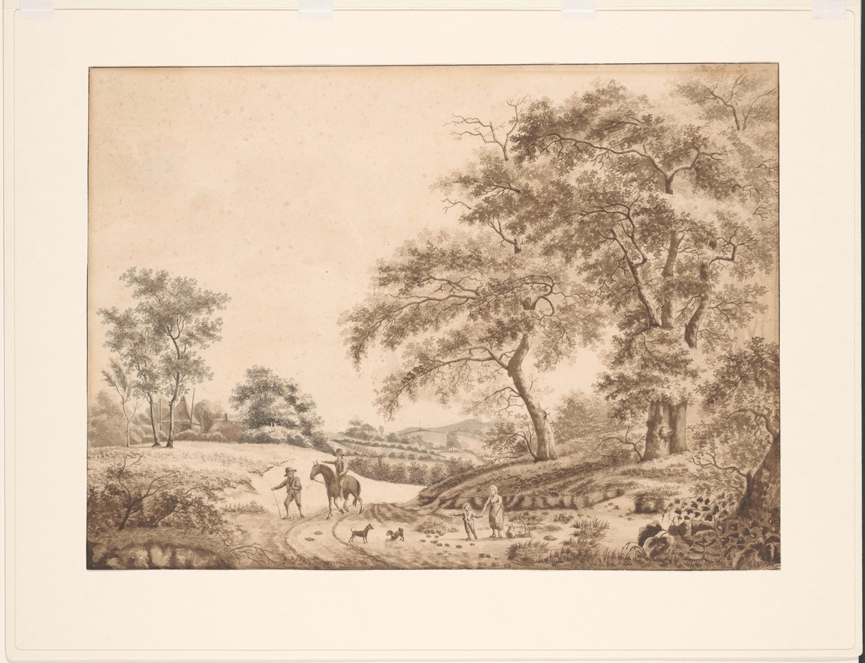 Maisema tekijältä J.H. de Friderici (signed by artist)
