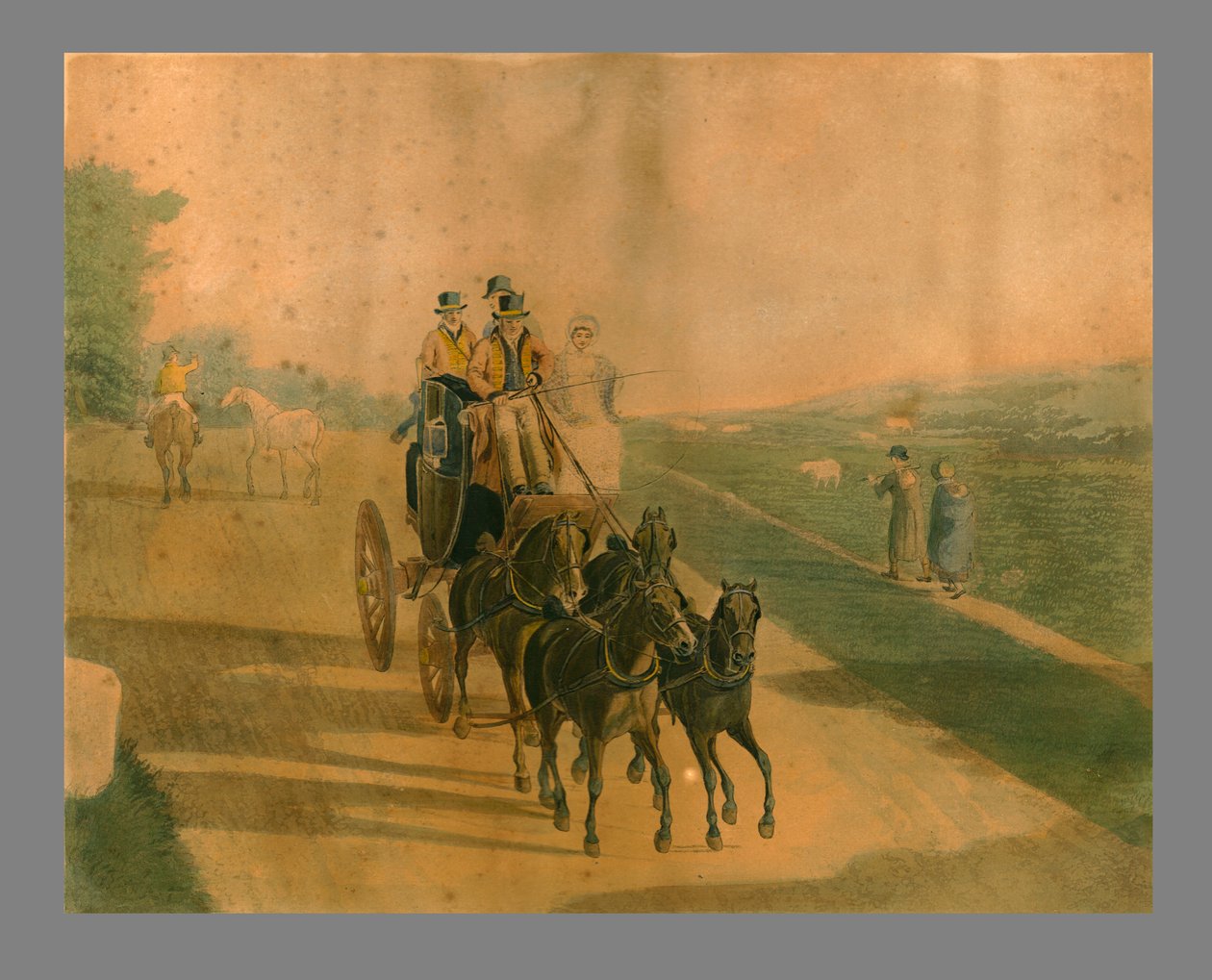 Postivalmentaja, 1820 tekijältä J.L.A.