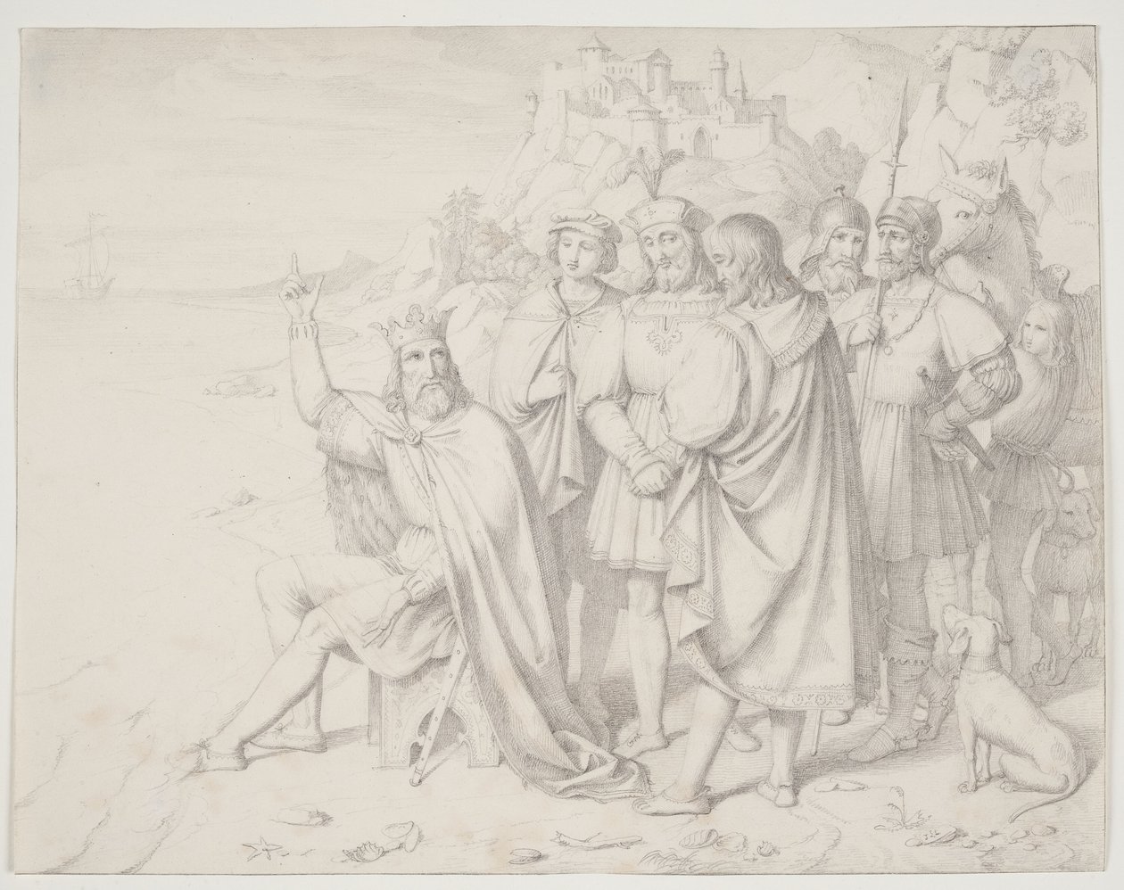 Canute the Great rannalla tekijältä J.L. Lund