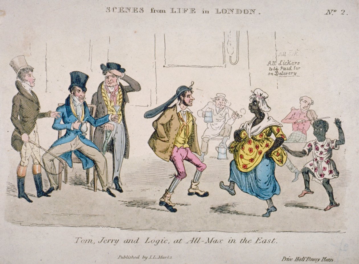"Tom, Jerry ja Logic All-Maxissa idässä", 1821 tekijältä JL Marks