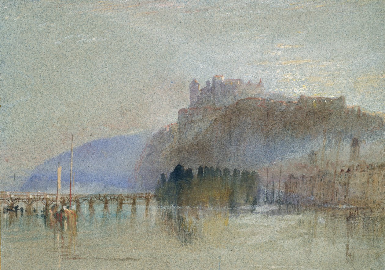 Amboise, c1830 tekijältä Joseph Mallord William Turner