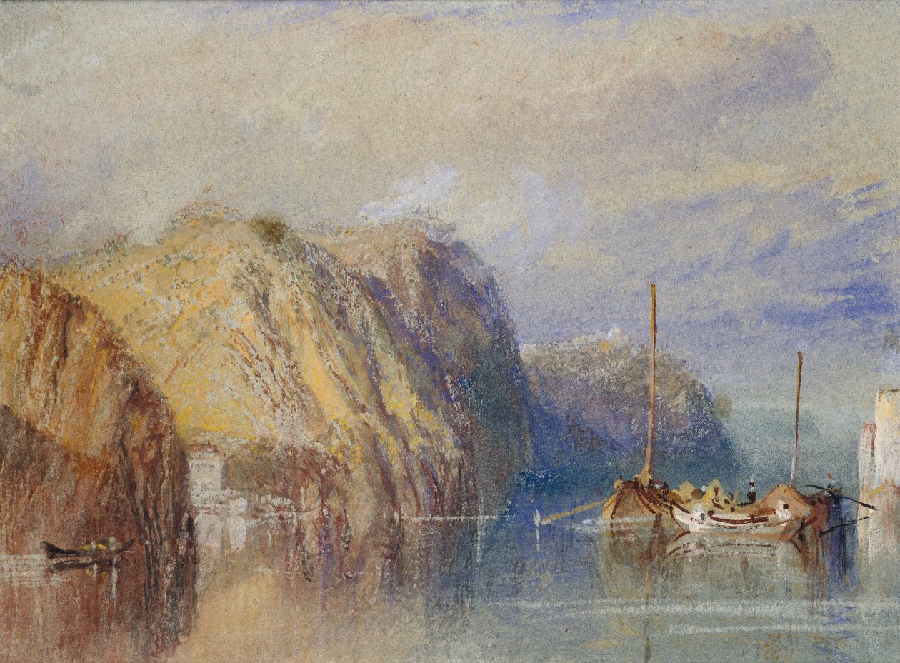 Clairmontin ja Mauvesin välillä, 1826-1830 tekijältä Joseph Mallord William Turner
