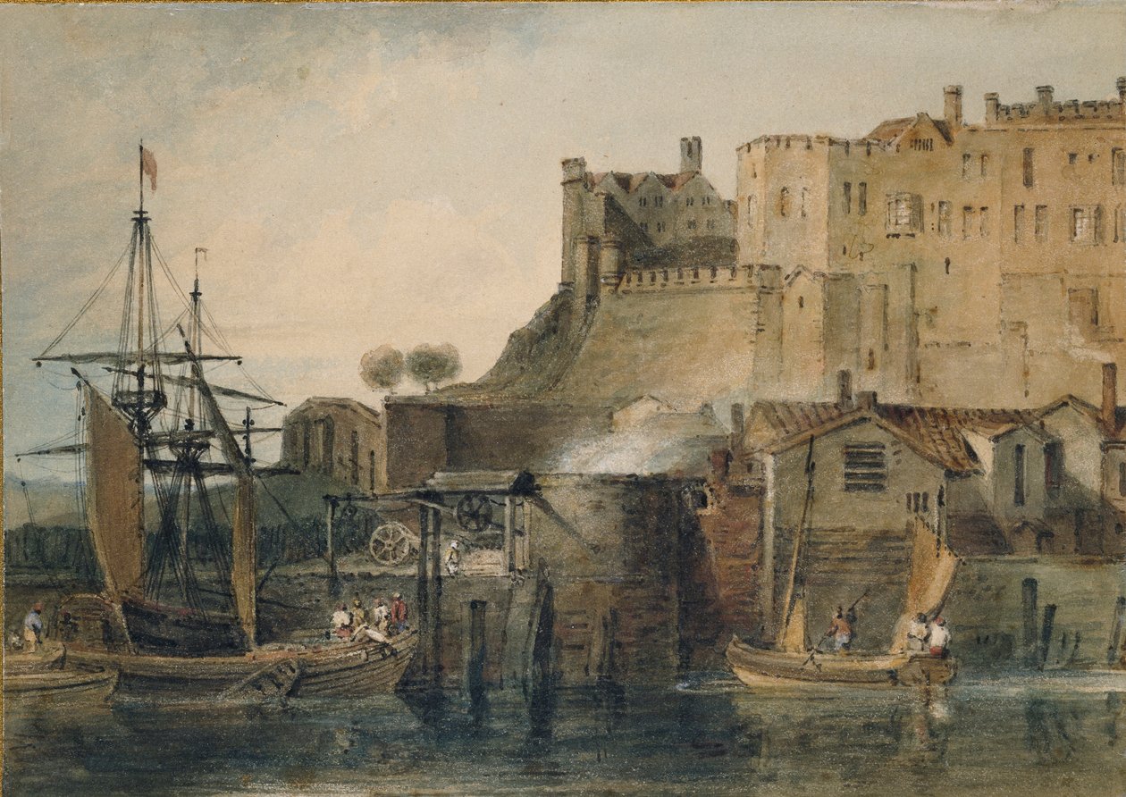 Chesterin linna, 1805 tekijältä Joseph Mallord William Turner