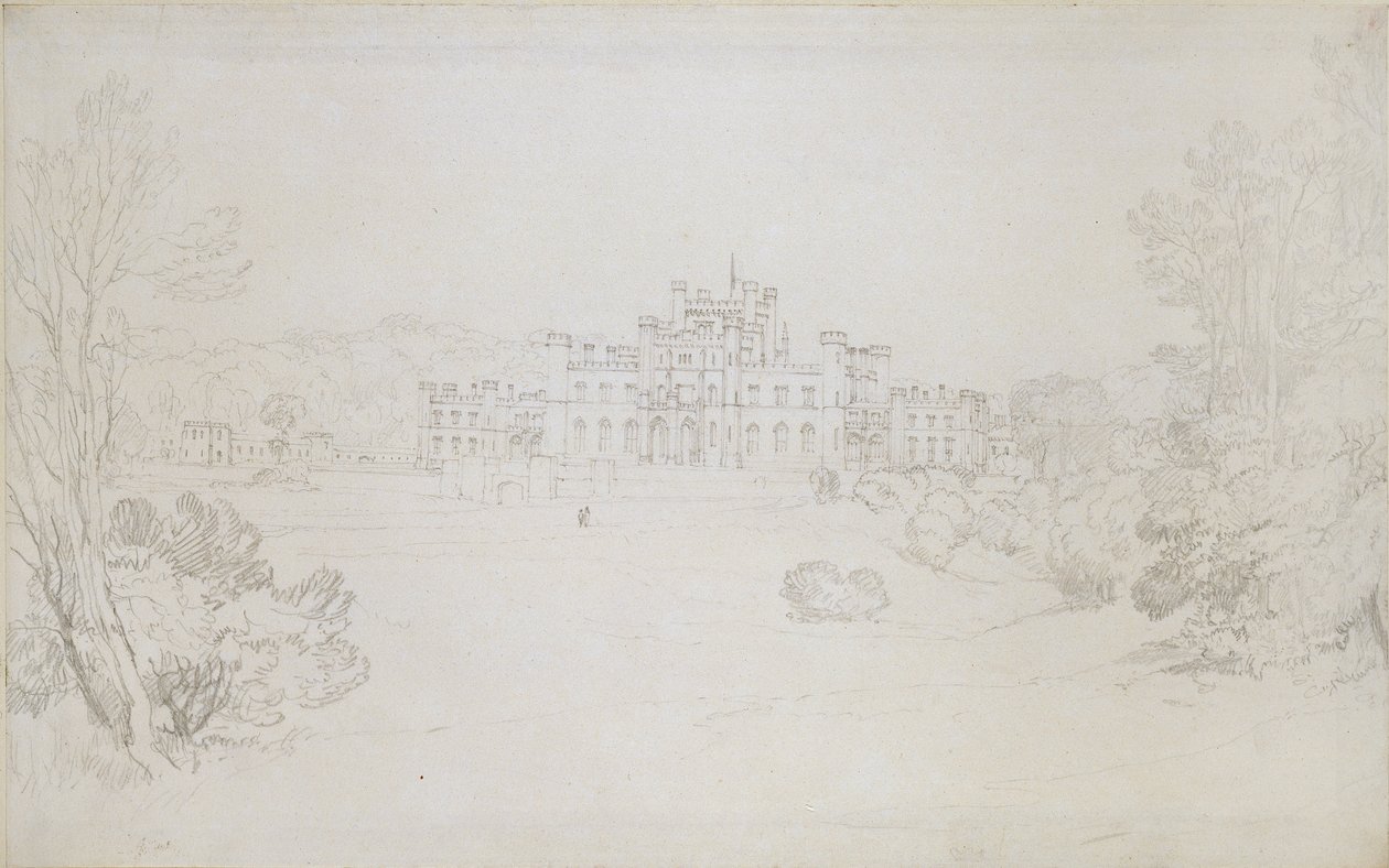 Lowtherin linna, 1809 tekijältä Joseph Mallord William Turner