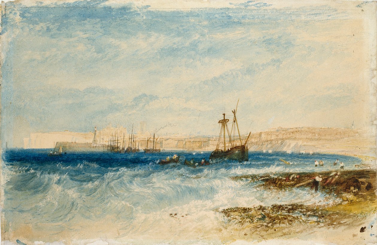 Margate, 1826-1828 tekijältä Joseph Mallord William Turner