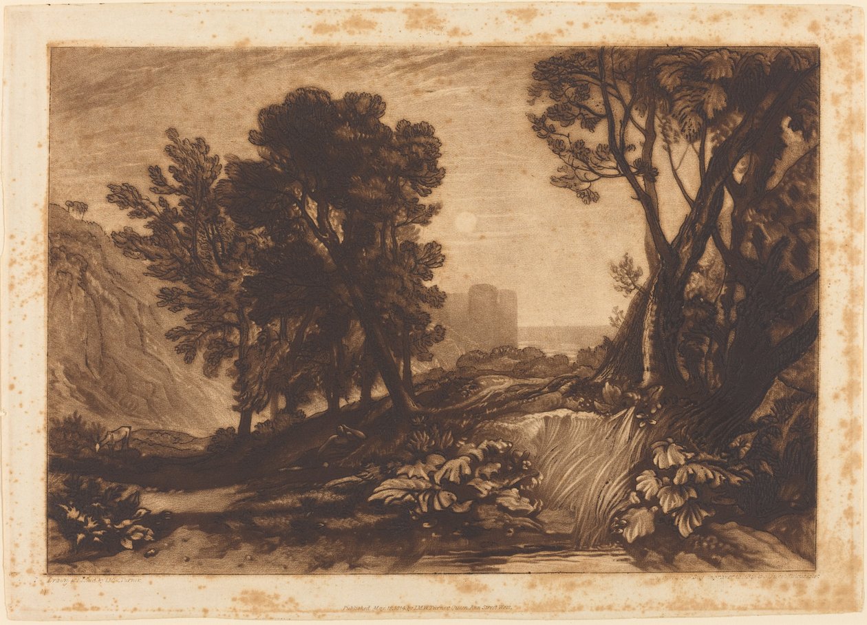 Solitude, julkaistu 1814. tekijältä Joseph Mallord William Turner