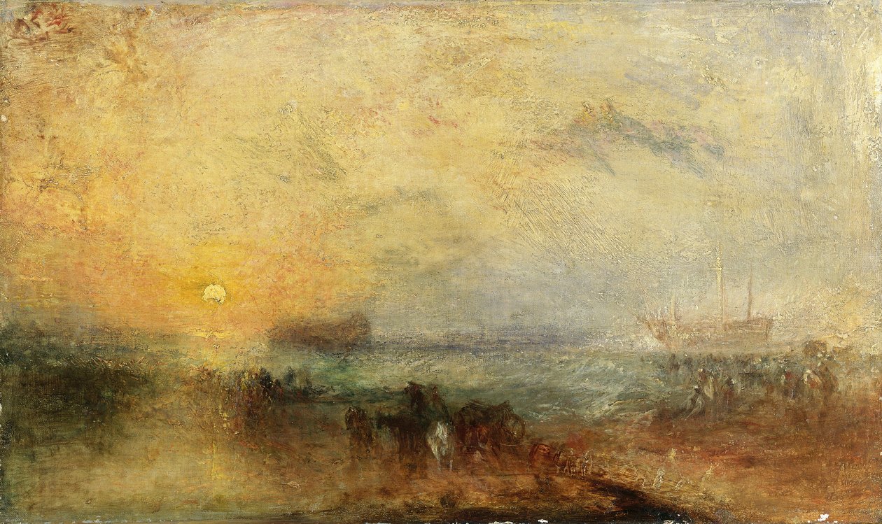 "Myrskyn jälkeinen aamu", 1840-45 tekijältä Joseph Mallord William Turner