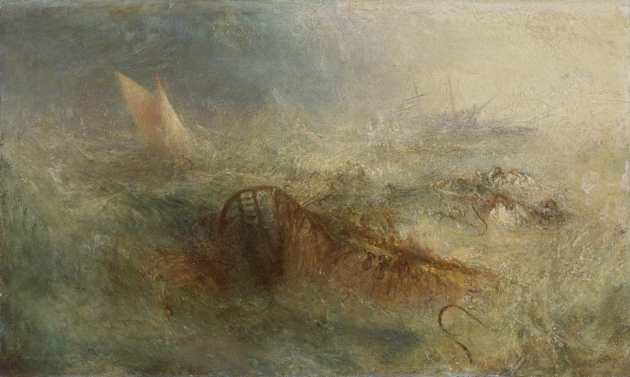 "Myrsky", 1840-45 tekijältä Joseph Mallord William Turner