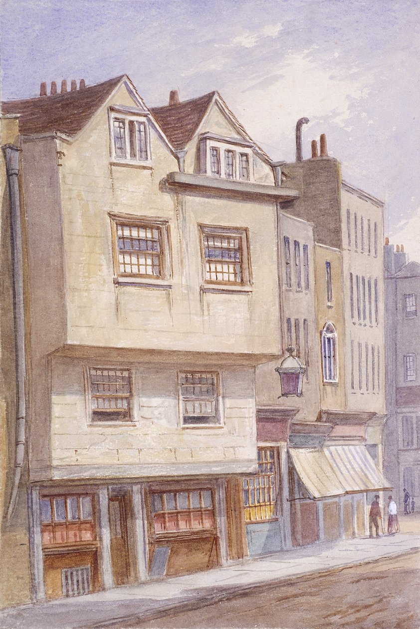 Fetter Lane, Lontoo, 1870 tekijältä JT Wilson