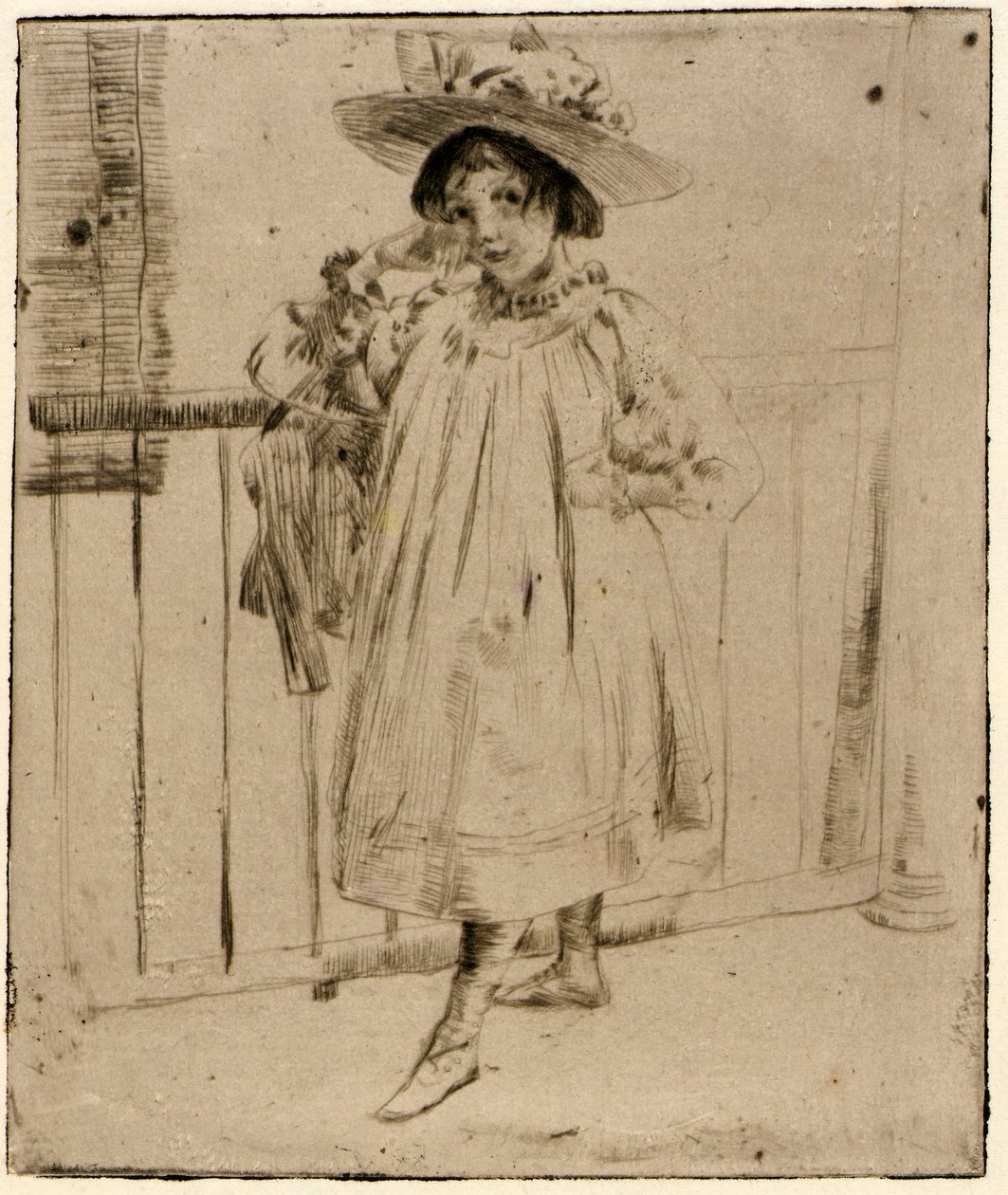 Kuistilla tekijältä J. Alden Weir