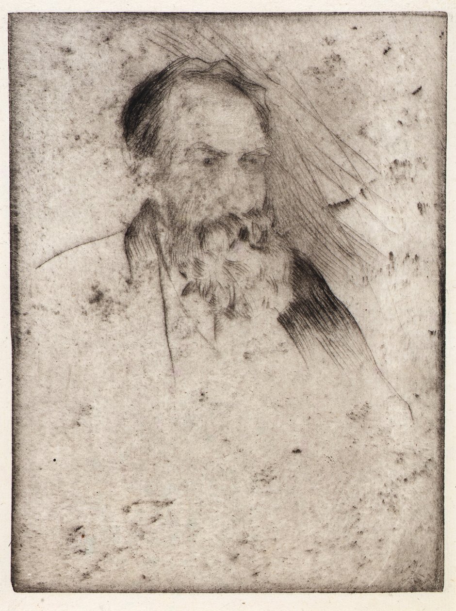 Albert P. Ryderin muotokuva tekijältä J. Alden Weir