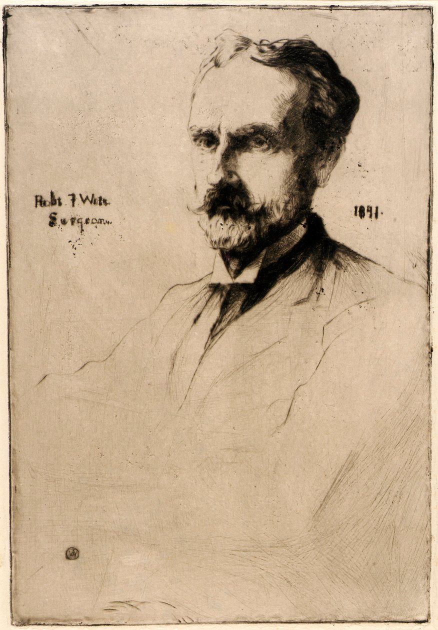 Tohtori Robert F. Weirin muotokuva tekijältä J. Alden Weir