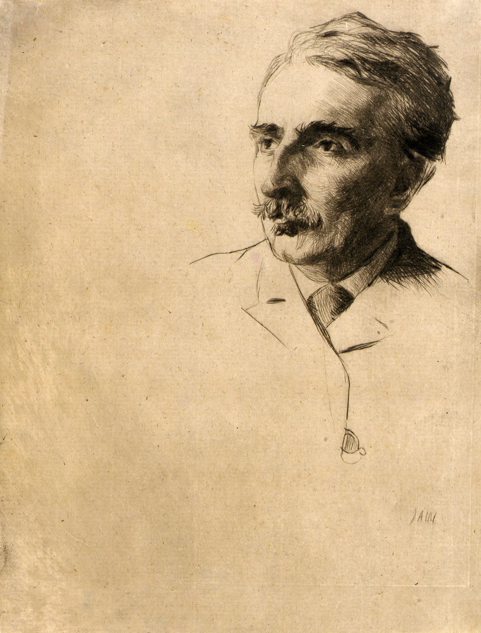 John F. Weirin muotokuva tekijältä J. Alden Weir