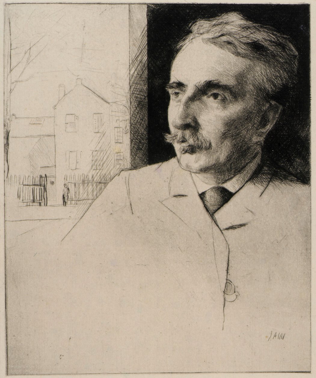 John F. Weirin muotokuva tekijältä J. Alden Weir