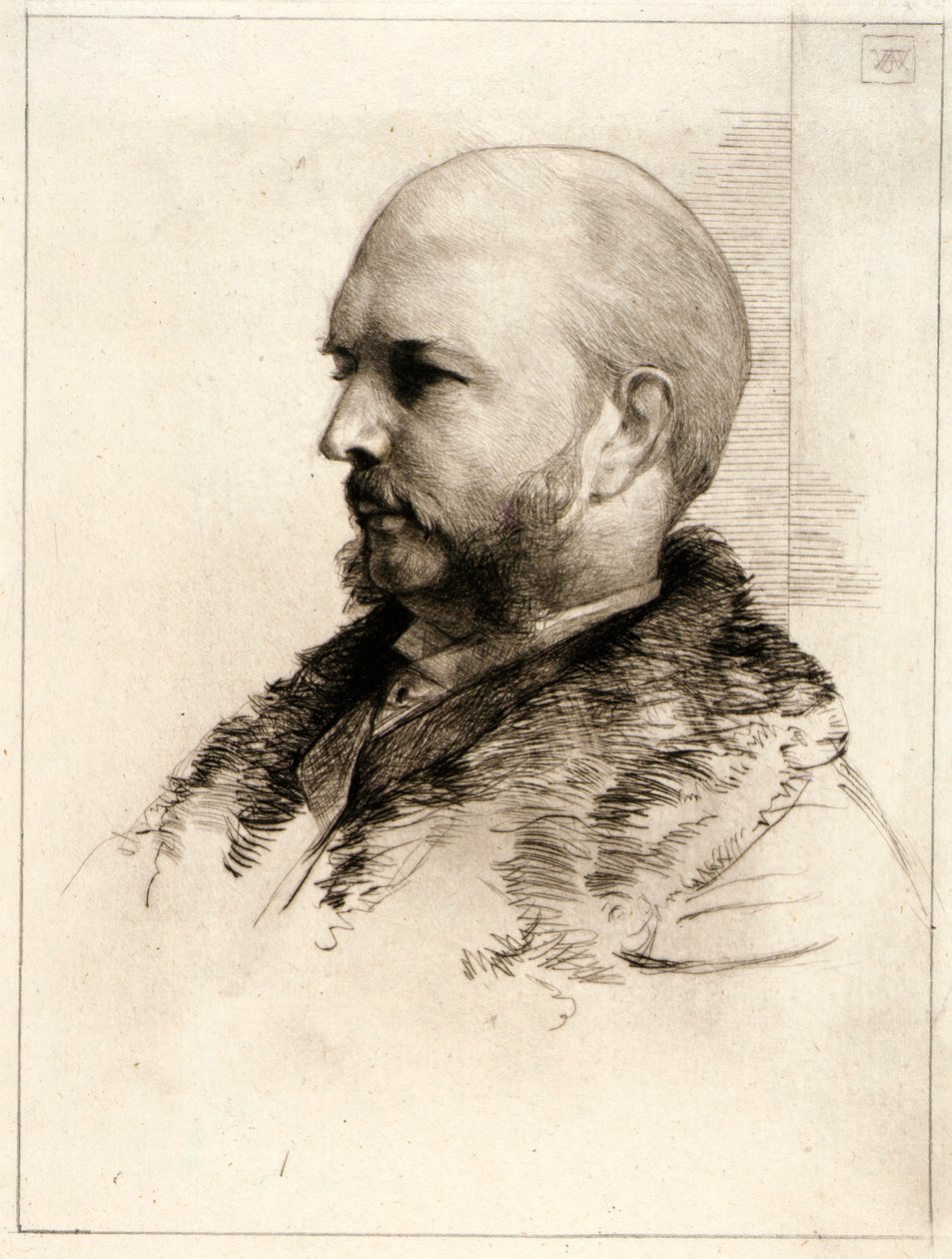 Robert Hoen muotokuva tekijältä J. Alden Weir
