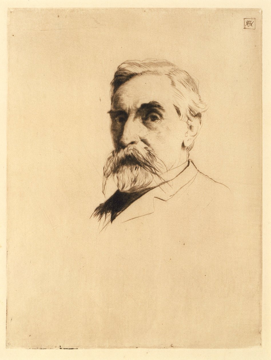 Robert Weirin muotokuva tekijältä J. Alden Weir