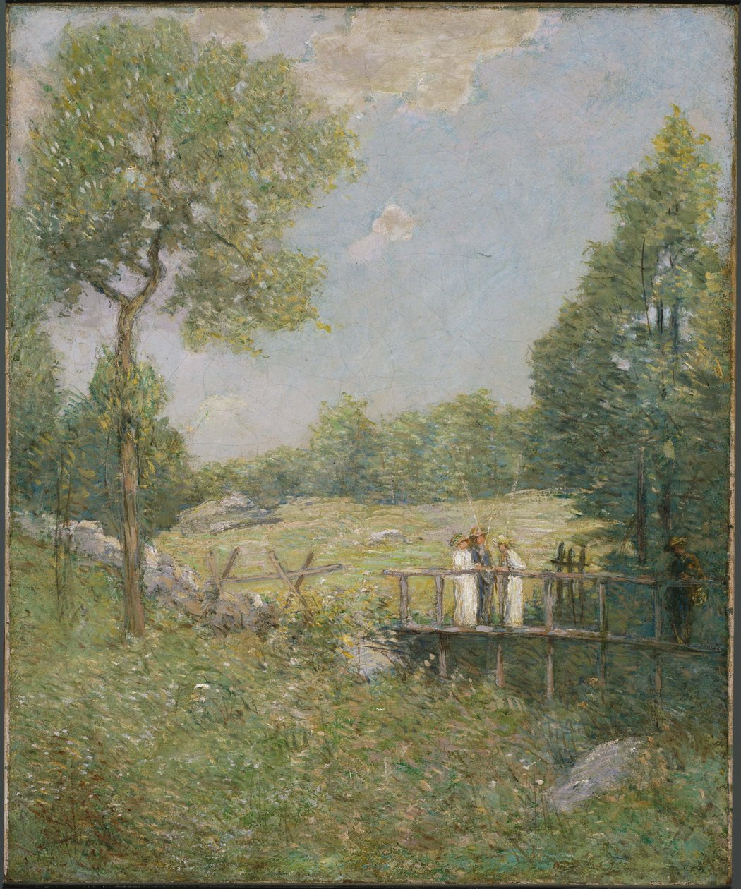 Kalastusporukka tekijältä J. Alden Weir
