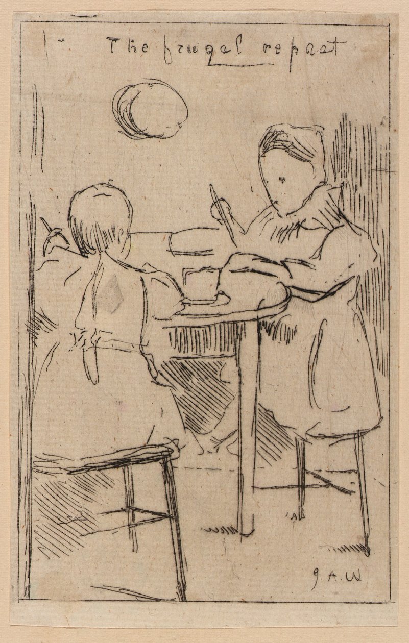 Säästäväinen ateria - Mansaari tekijältä J. Alden Weir