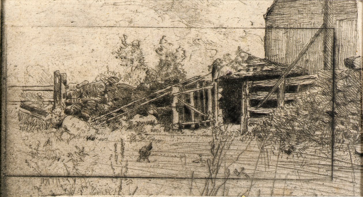 Webbin maatila tekijältä J. Alden Weir