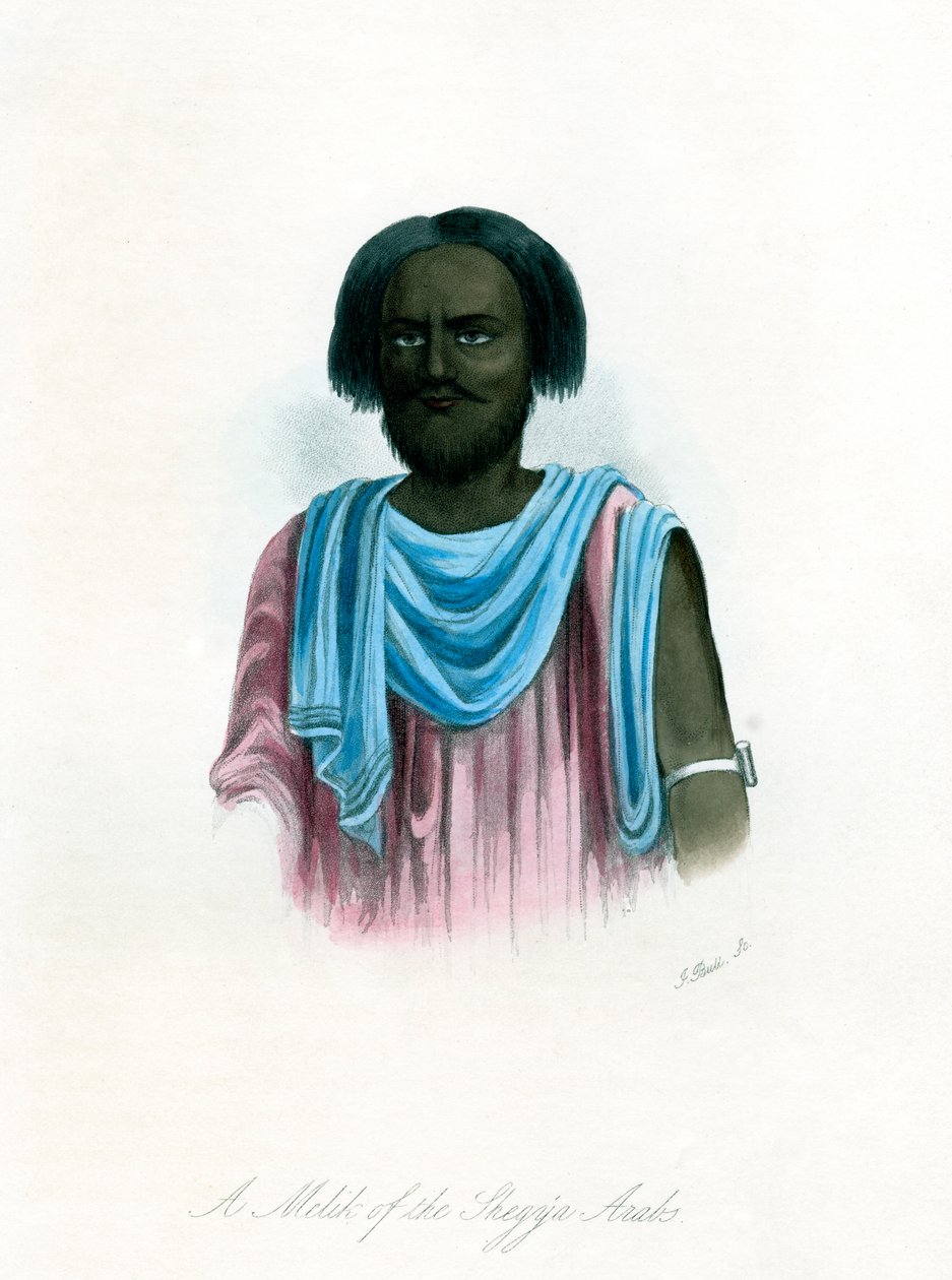 Shegyia-arabien melik, 1840. tekijältä J. Bull