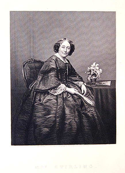 Rouva Stirling, "The Drawing-Room Gallery of Eminent Personages" tekijältä J. and C. (after) Watkins