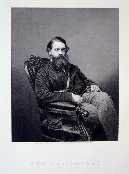 Tom Taylor, "The Drawing-Room Portrait Gallery of Eminent Personages" tekijältä J. and C. (after) Watkins