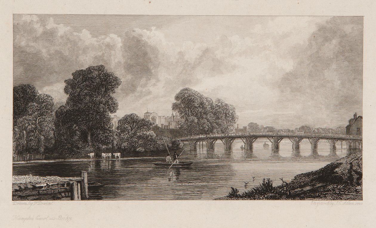 Hampton Court Bridge tekijältä J. C. Allen