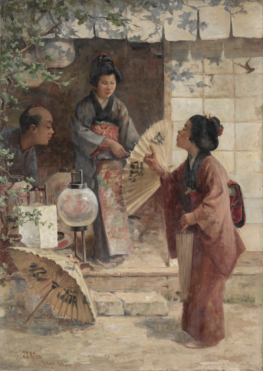 Viimeinen hinta, 1895. tekijältä J. C. Arter.