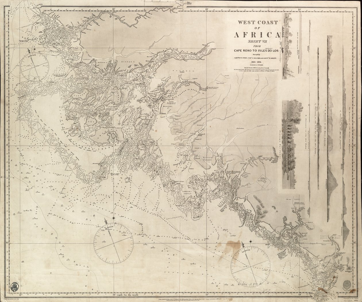Afrikan länsirannikko tekijältä J. & C. Walker