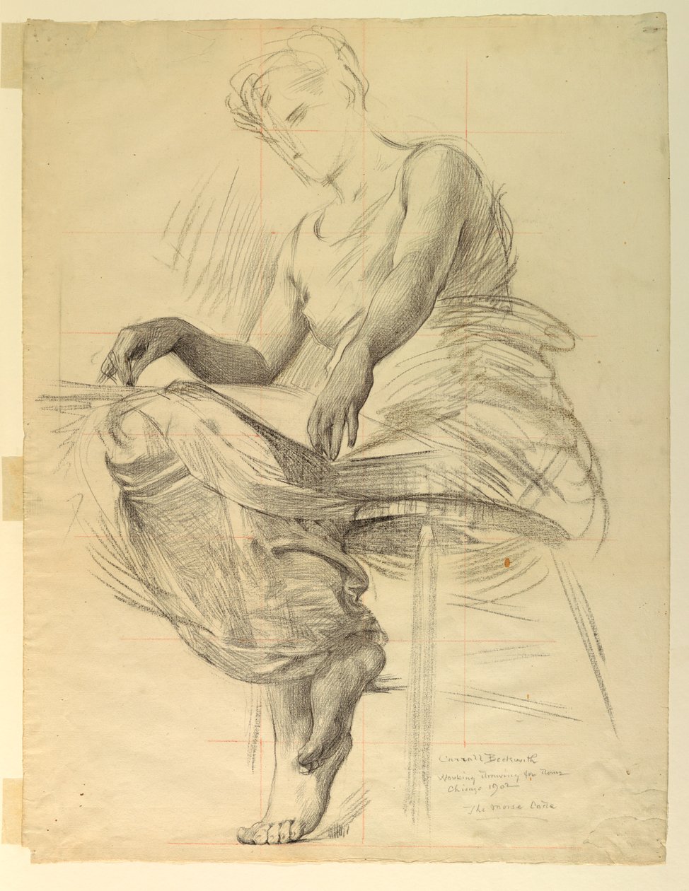 Morse-koodi, Study for Manufactures and Liberal Arts Building, World