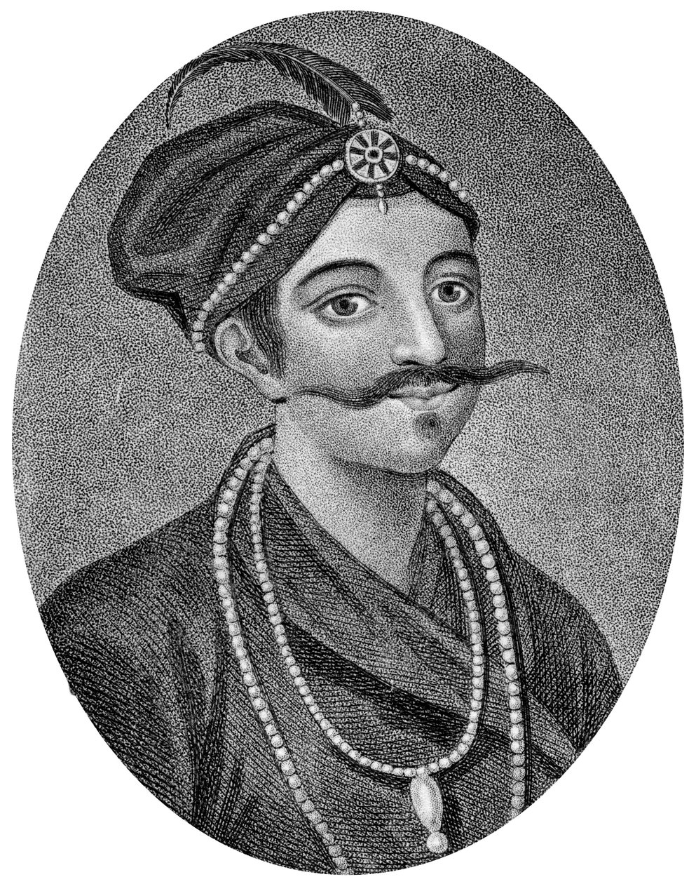 Manchoo-tatarirodun kiinalainen prinssi, 1801. tekijältä J. Chapman