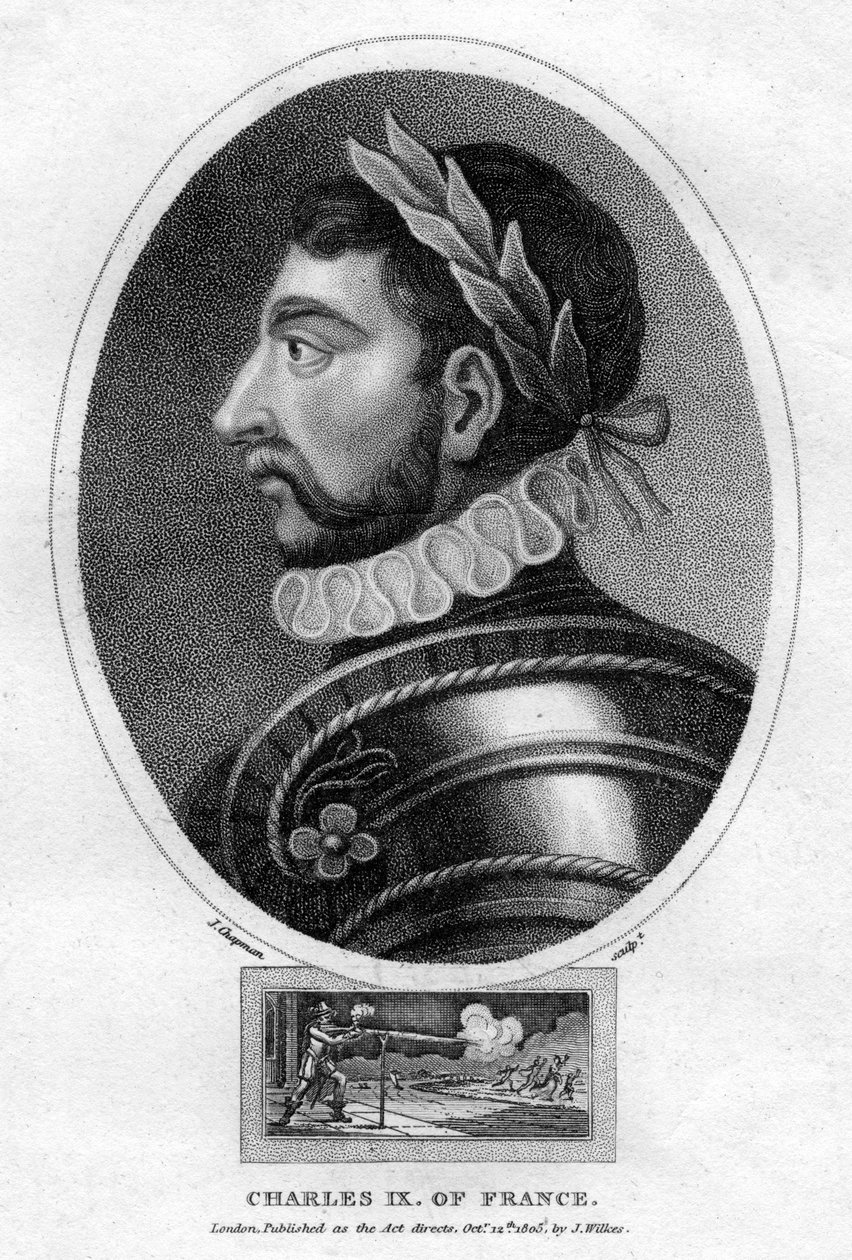 Kaarle IX, Ranskan kuningas, 1805. tekijältä J. Chapman