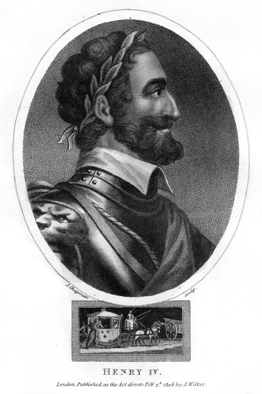 Henrik IV, Ranskan kuningas, 1805. tekijältä J. Chapman