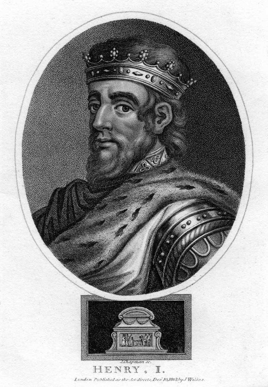 Henrik I, Englannin kuningas, 1803. tekijältä J. Chapman