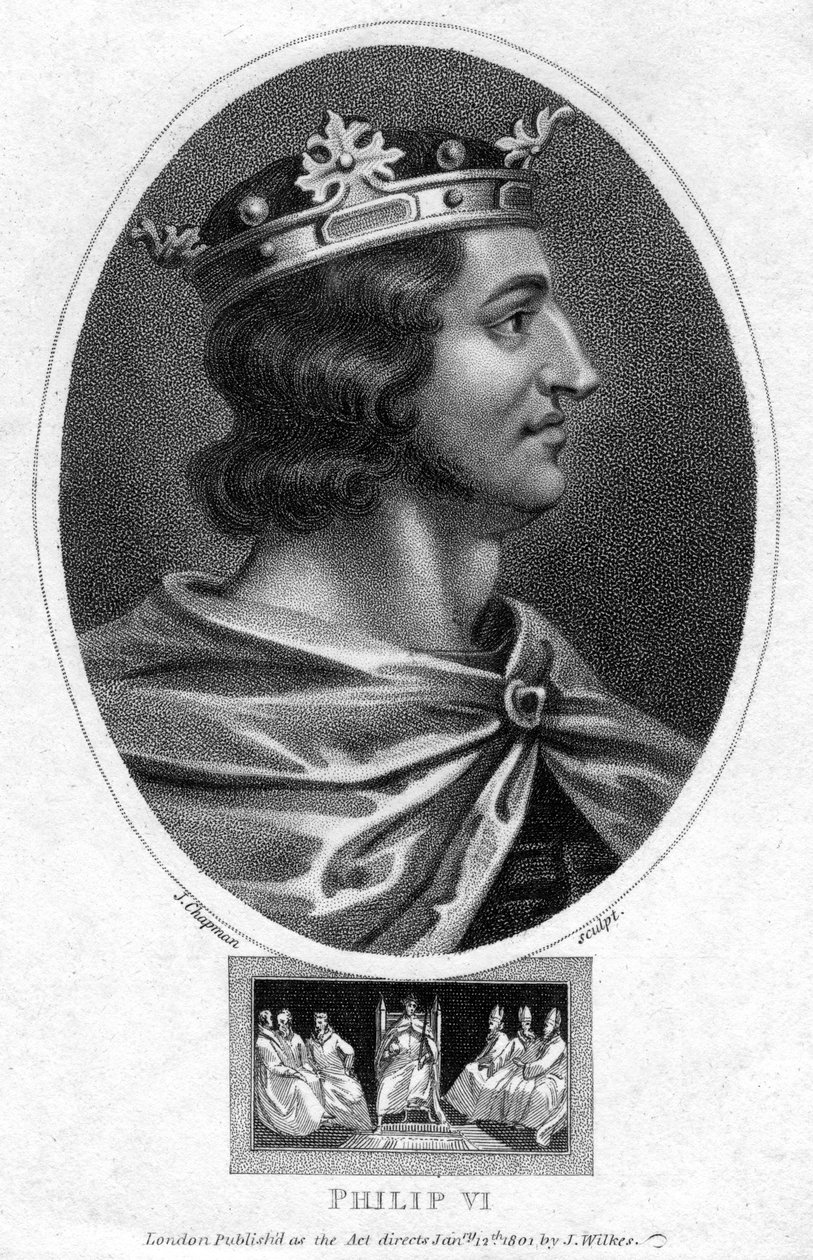 Philip VI Ranskalainen, 1801. tekijältä J. Chapman
