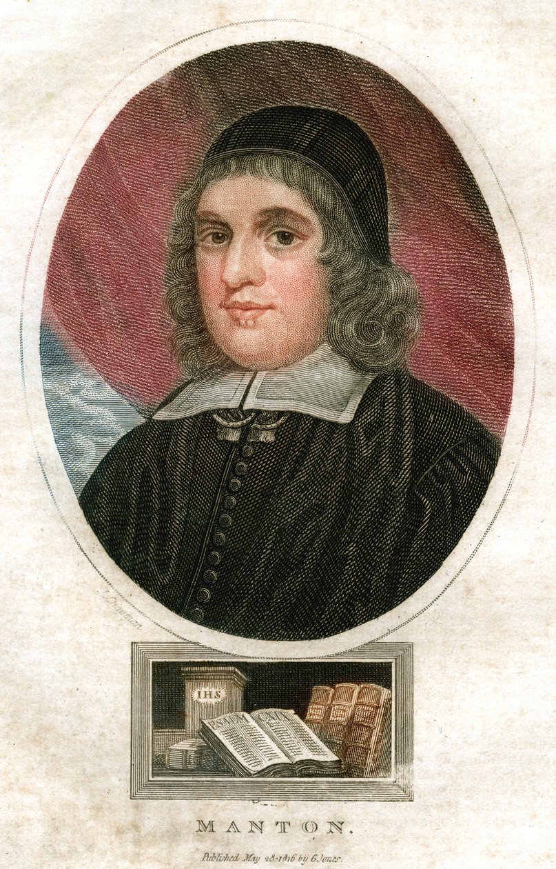 Thomas Manton, puritaaninen pappi, 1816 tekijältä J. Chapman