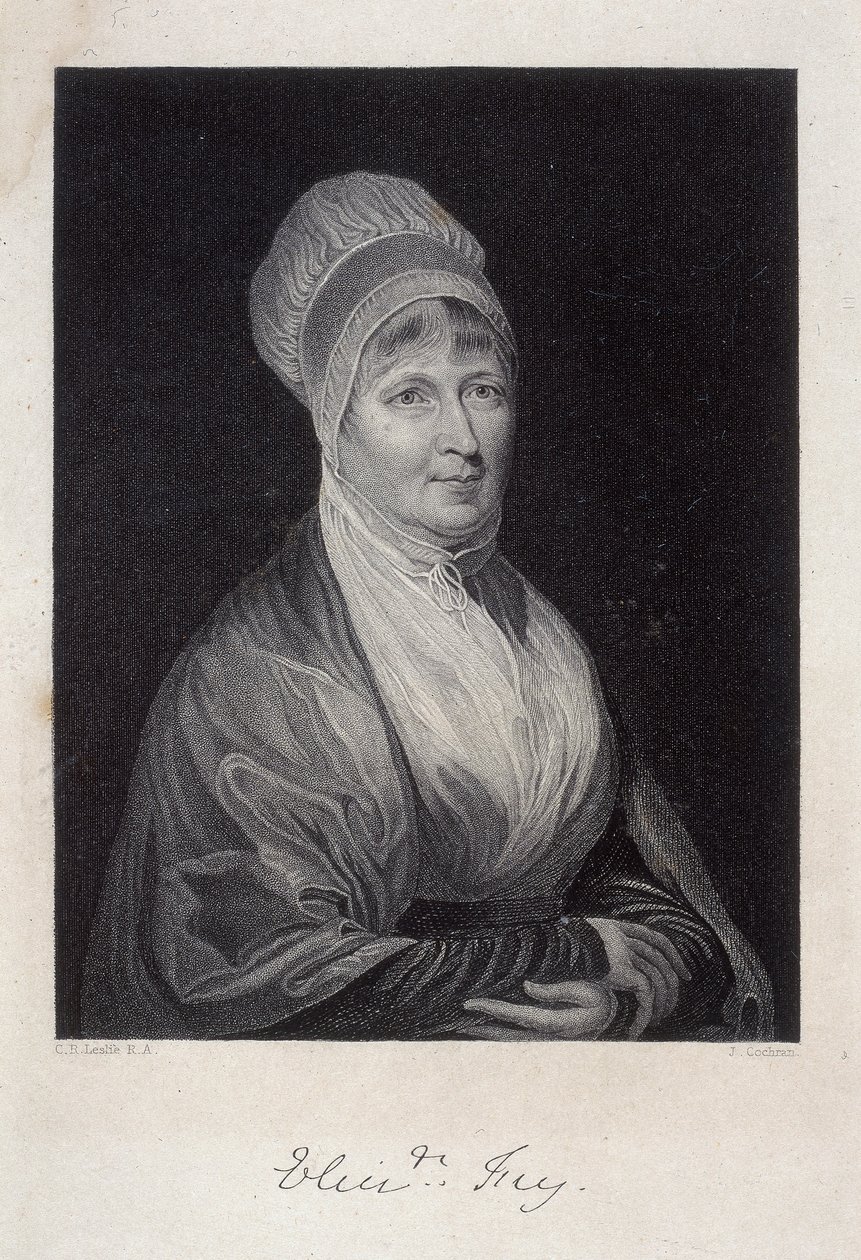 Elizabeth Fry, 1844 tekijältä J. Cochran