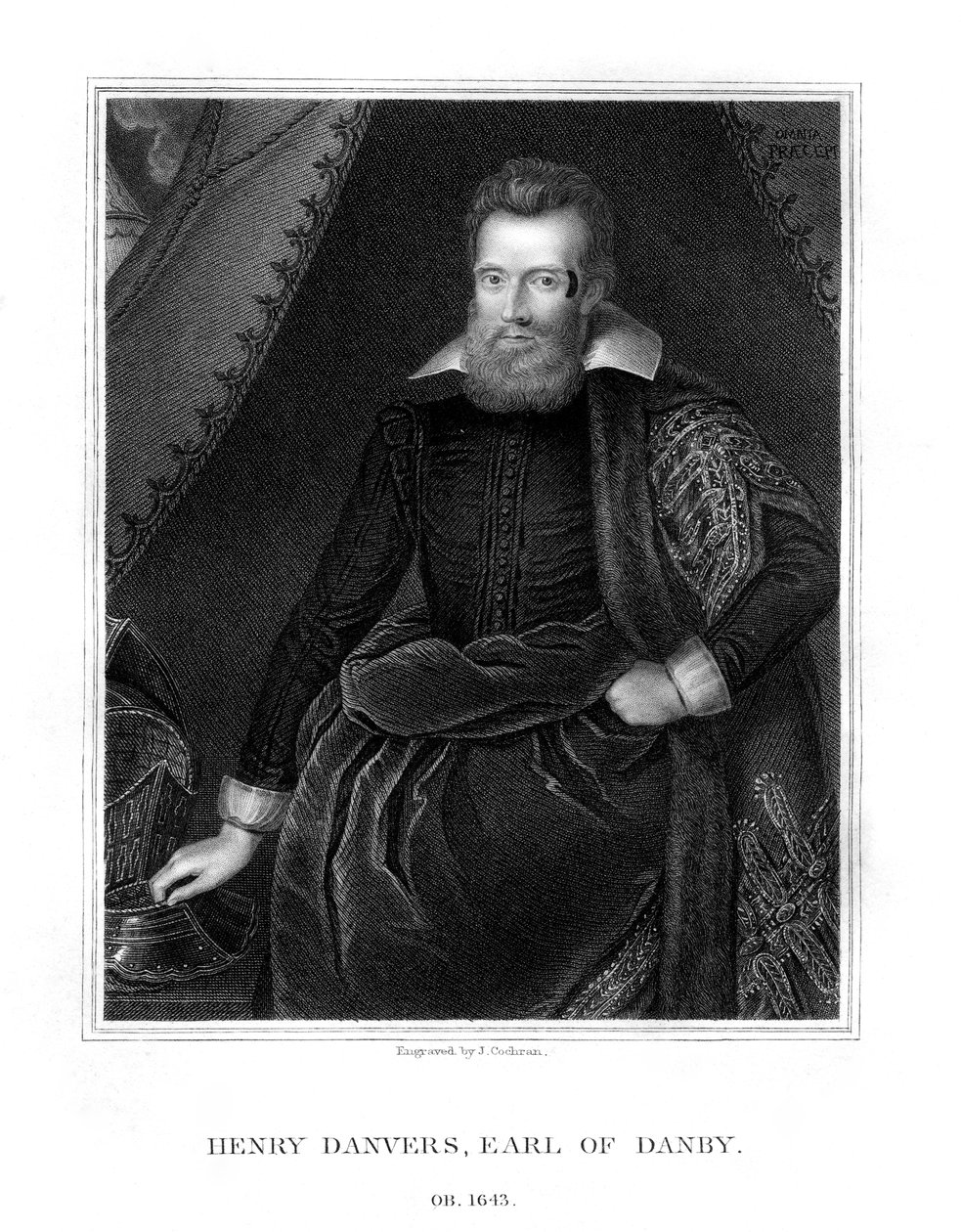 Henry Danvers, Earl of Danby, 1828. tekijältä J. Cochran