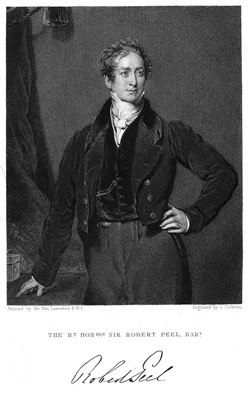 Robert Peel, 1800-luvun brittiläinen valtiomies tekijältä J. Cochran