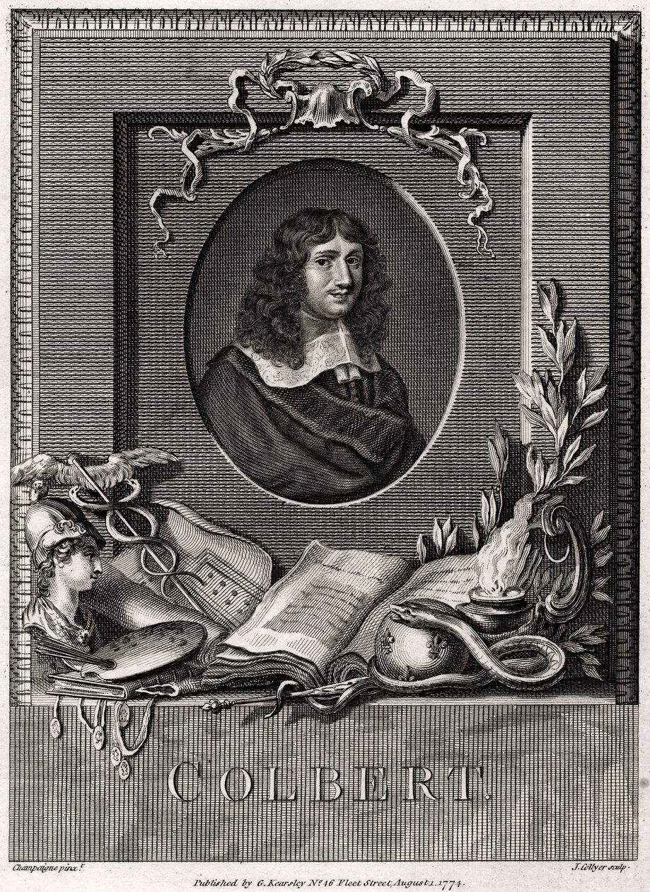 Colbert, 1774 tekijältä J. Collyer