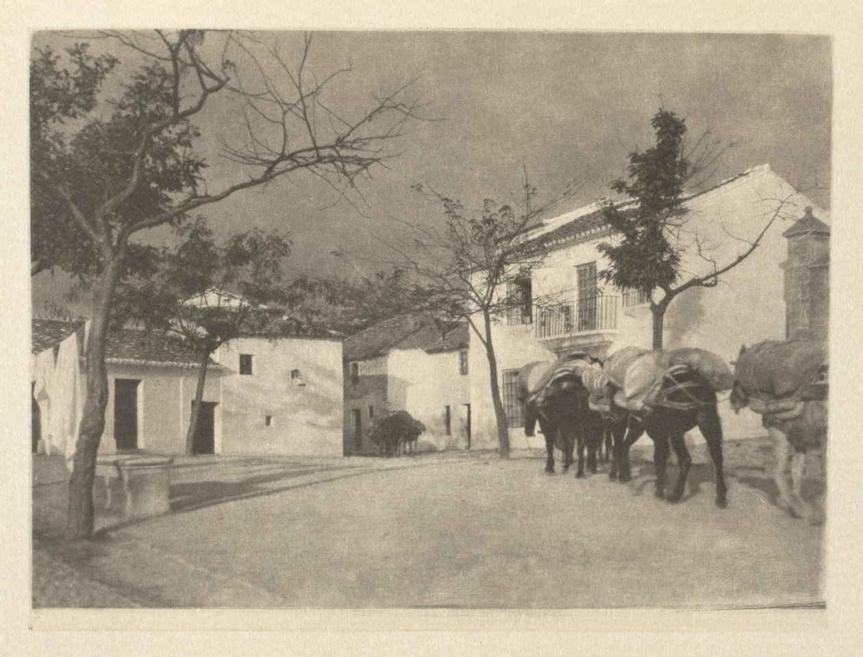Kameratyö: Neliö - Ronda, 1914. tekijältä J. Craig Annan