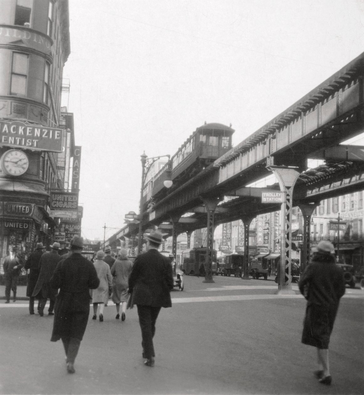 Flatbush Avenue, New York City, USA, 1900-luku tekijältä J. Dearden Holmes
