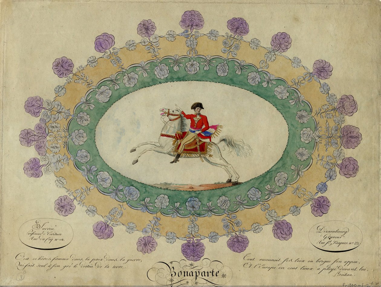 Napoleon Bonaparte, n. 1800 tekijältä J. Dizambourg