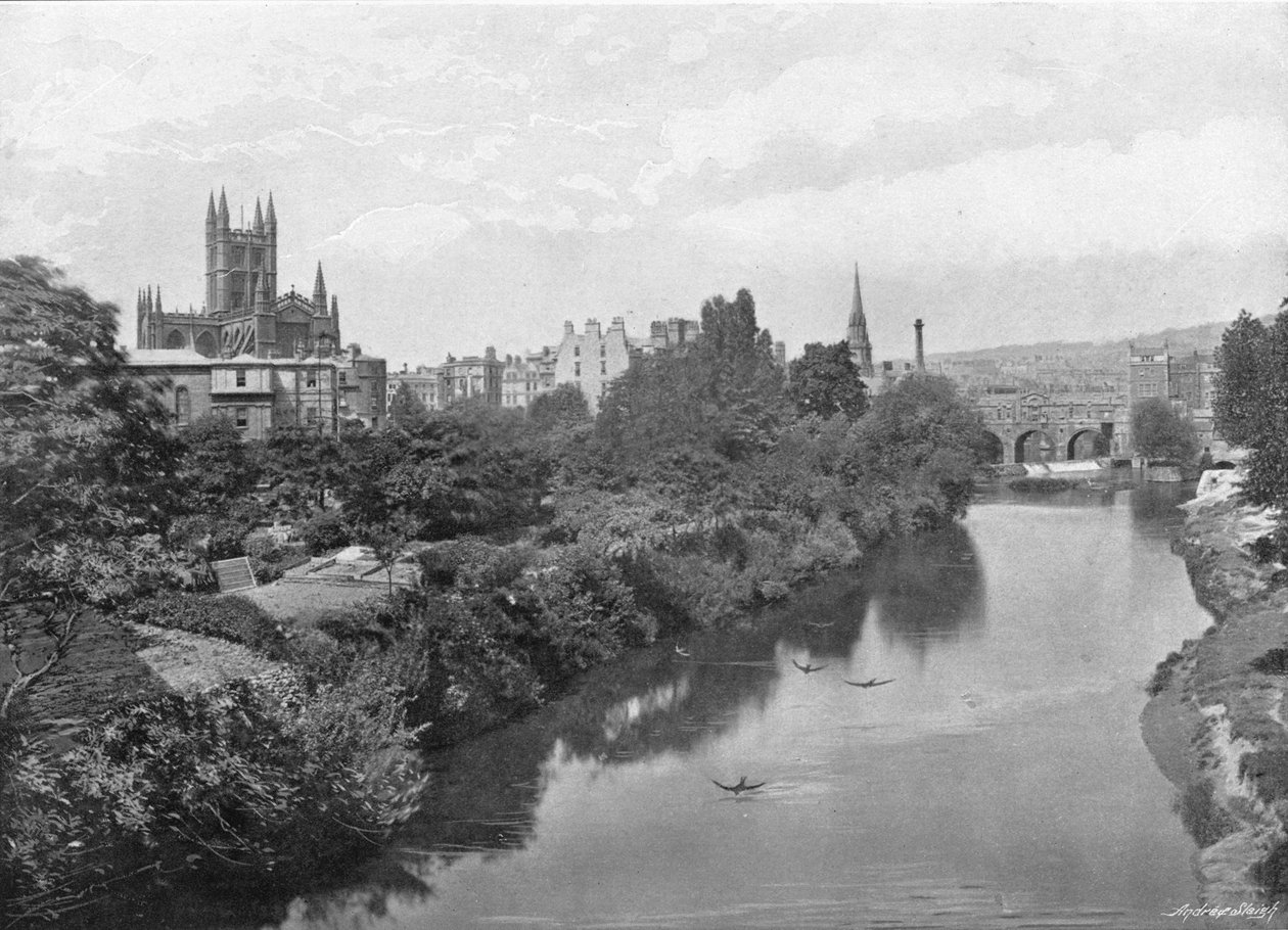 Bath, c1896 tekijältä J. Dugdale and Co