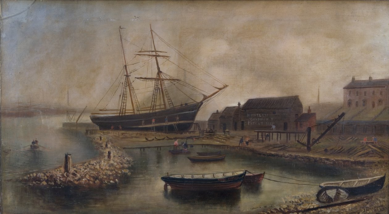 Huntleys Repair Yard, n. 1888 tekijältä J. Duggan