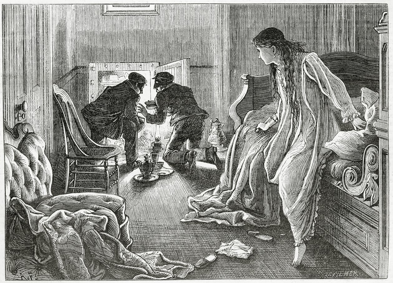 Nostin käteni hyvin pehmeästi ja vedin tikarin tyynyni alta, kuvituksen trillerille "The Story of a Scar", "Appleton