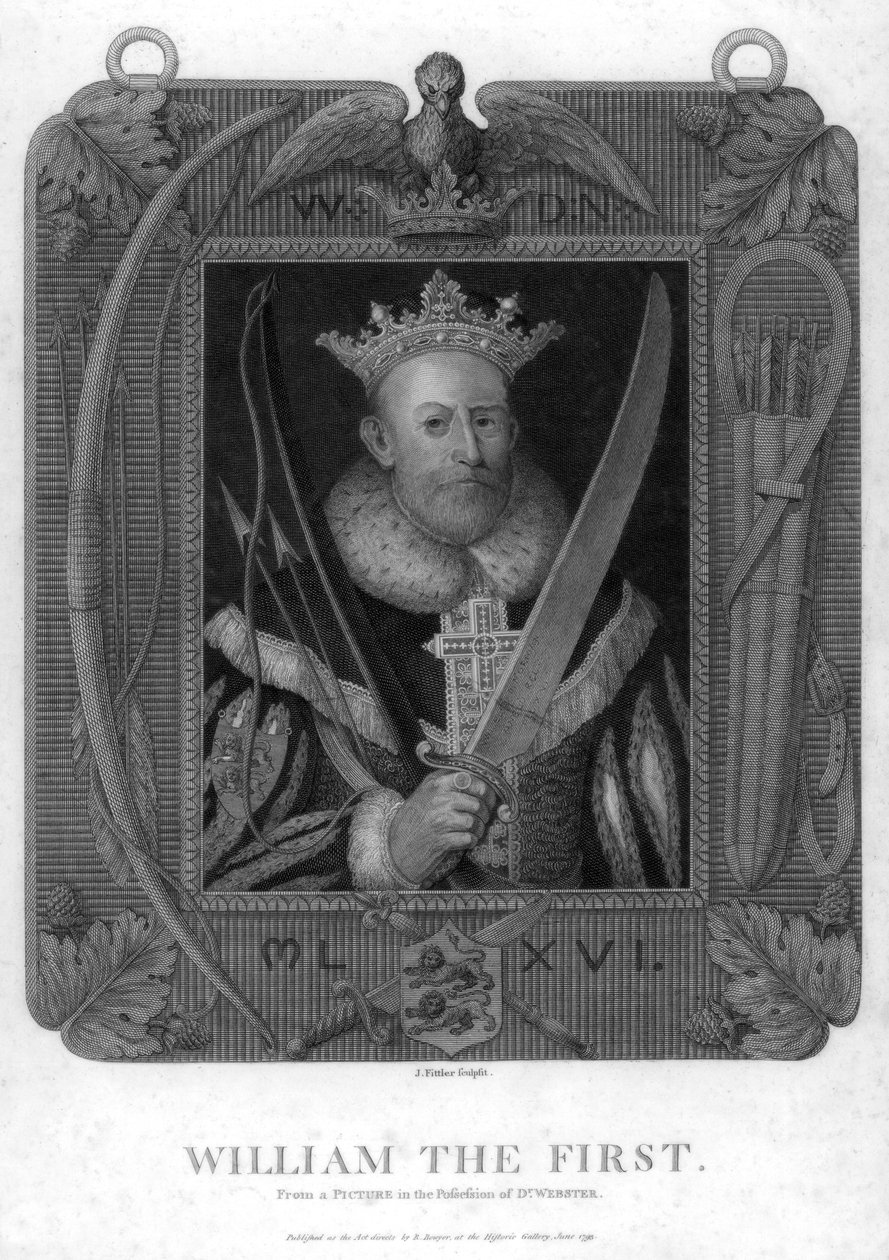William I, Englannin kuningas, 1793. tekijältä J. Fittler