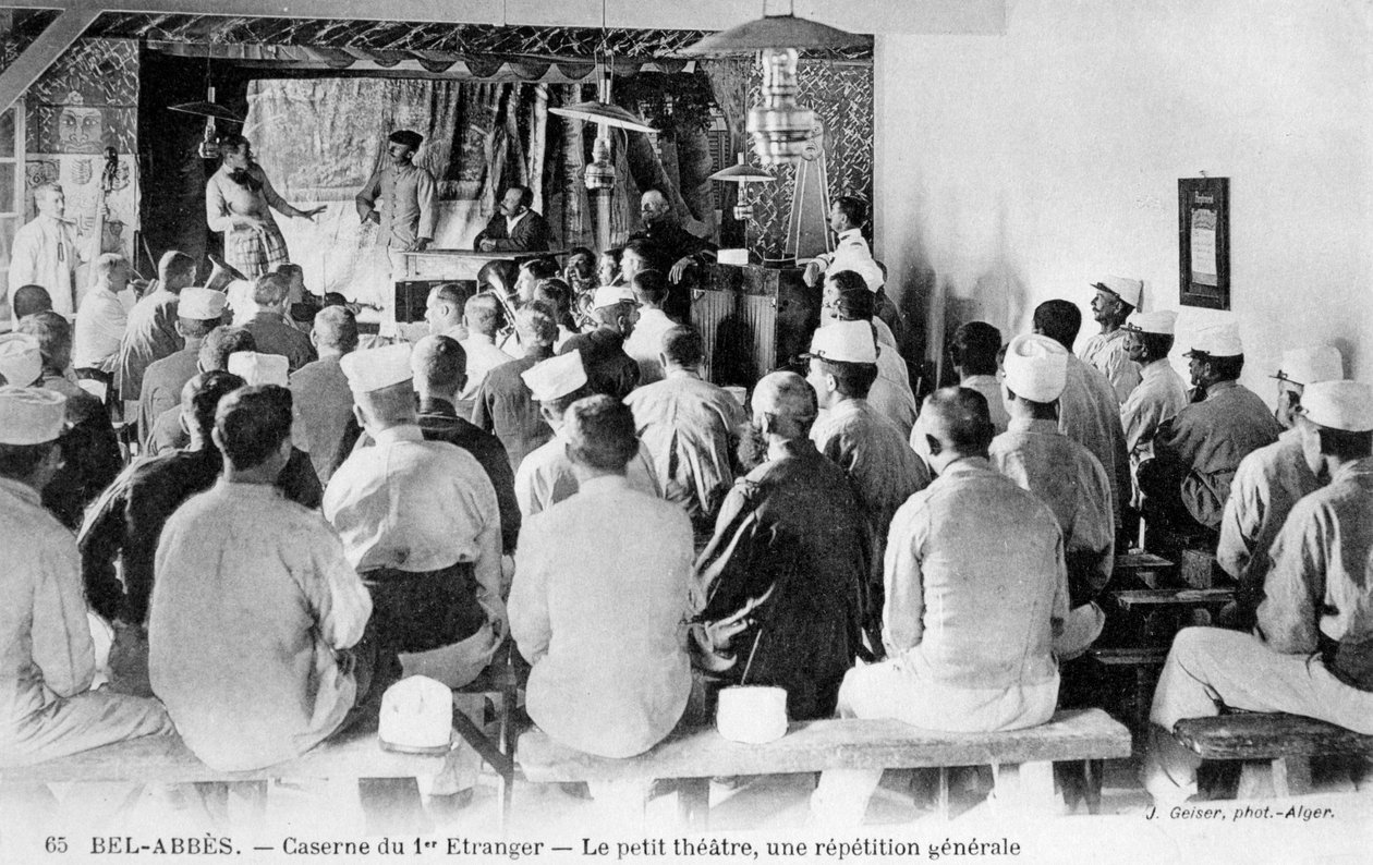 Ranskan muukalaislegioona, Sidi Bel Abbes, Algeria, 1900-luku. tekijältä J. Geiser